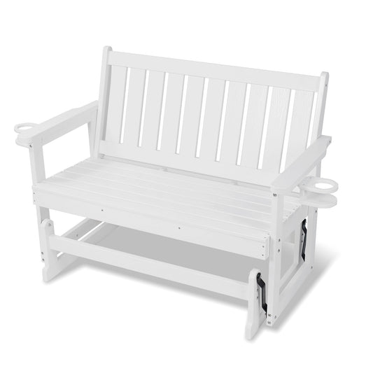 Patio Glider, White