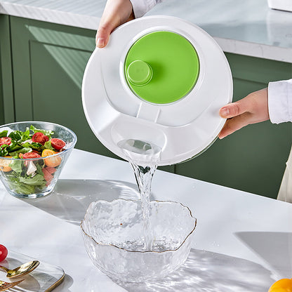 Fortune Candy 3L Multifunctional Vegetable Spinner and Grater, Compact Salad Strainer Bowl for Quick Prep, Easy to Clean, Lightweight Kitchen Gadget